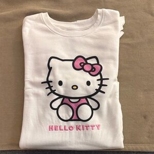 Hello Kitty White Graphic Tee